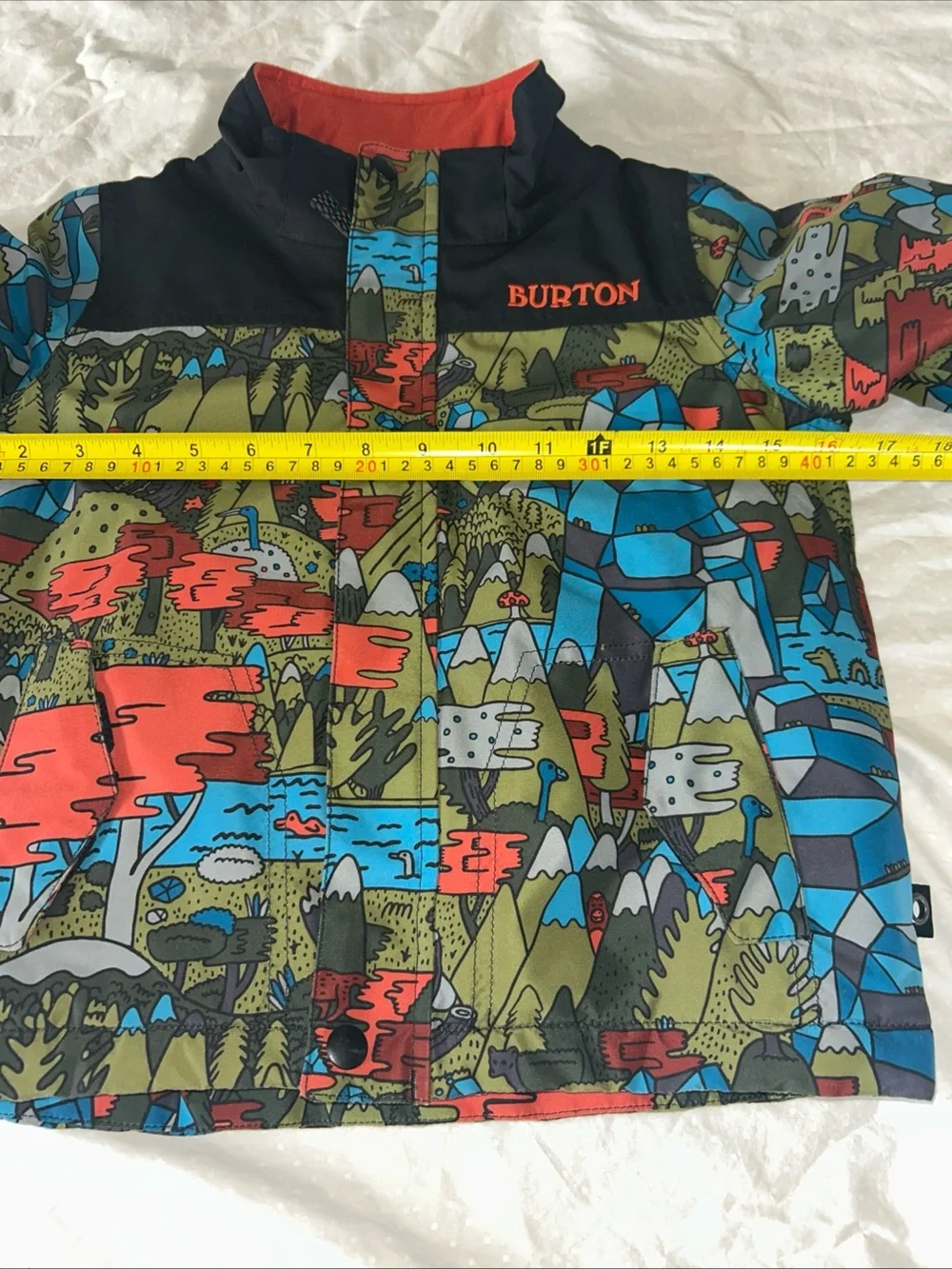 Burton Dry Ride Minishred Twist Insulated Waterproof Snow Jacket Size 4T
